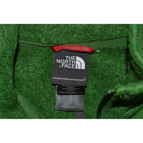 The North Face TNF A7RF Green 1/4 Zip Pull Over Jacket Men's‎ Size Large - Picture 3 of 5